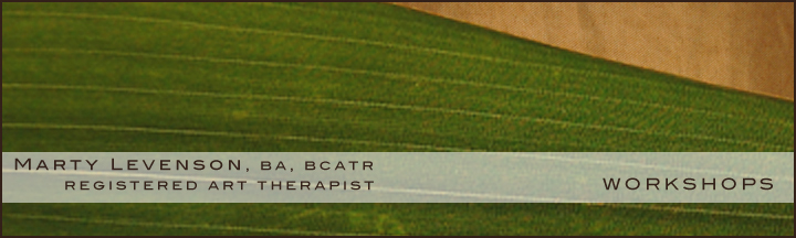 Marty Levenson's Bowen Island Art Therapy: information about art therapy workshops on Bowen Island, BC